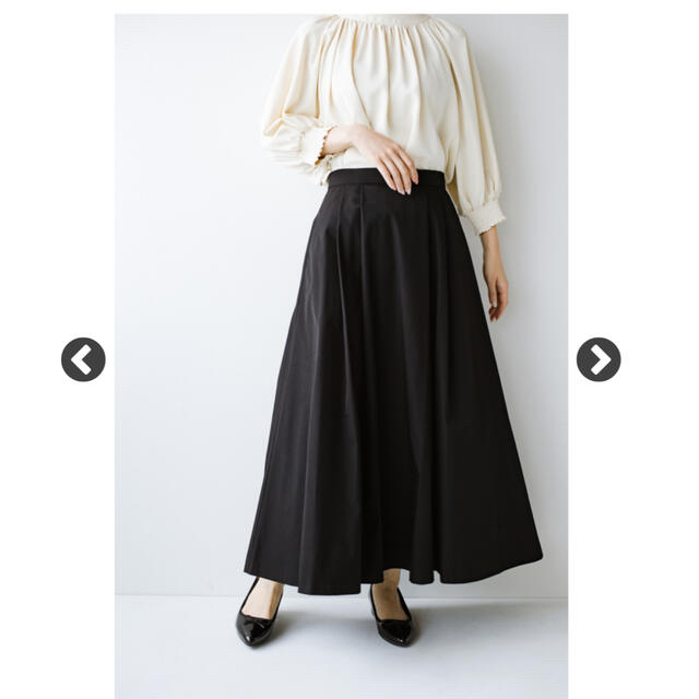 haco!(ハコ)のhaco! ブラック　スカート　新品未使用 レディースのスカート(ロングスカート)の商品写真