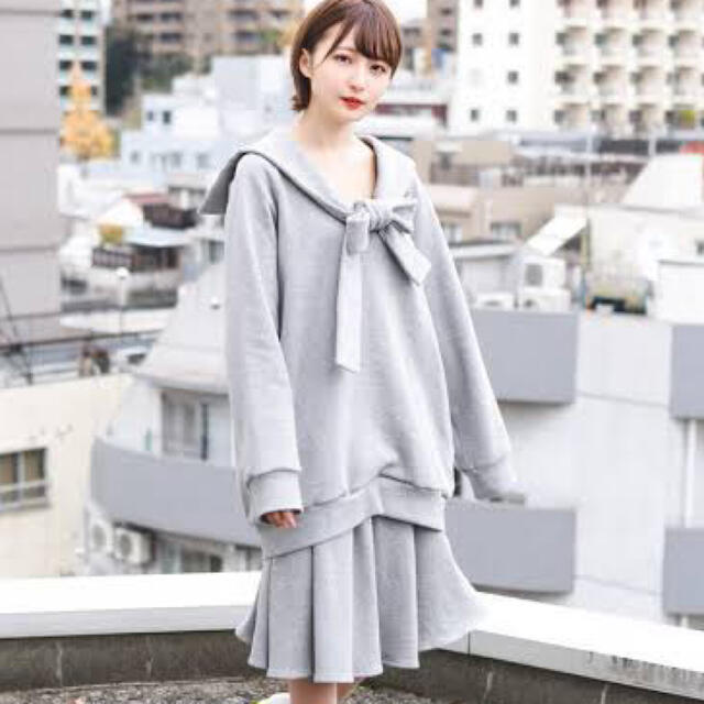 ha|za|ma 大人に向けたセーラー服　上下セット