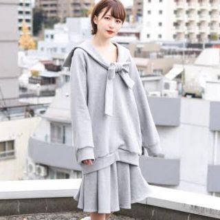 hazama 大人に向けたセーラー服 セットアップ-