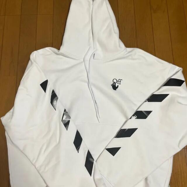 OFF-WHITE(オフホワイト)のoff-white オフホワイト　プルオーバーパーカー メンズのトップス(パーカー)の商品写真