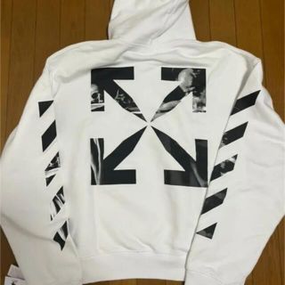 オフホワイト(OFF-WHITE)のoff-white オフホワイト　プルオーバーパーカー(パーカー)