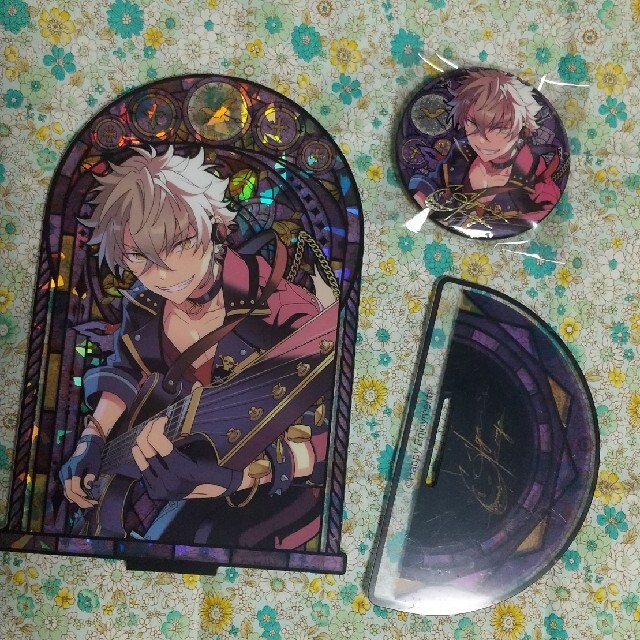 あんスタ 中国オリジナルデザイン 時光アクスタ 缶バッジ 大神晃牙の
