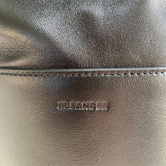 Jil Sander(ジルサンダー)のJil Sander★SOFT DRAWKET 巾着バッグ スモール　黒 レディースのバッグ(ショルダーバッグ)の商品写真