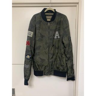 ザラ(ZARA)の ZARA メンズ　MA1 ジャケット(ミリタリージャケット)