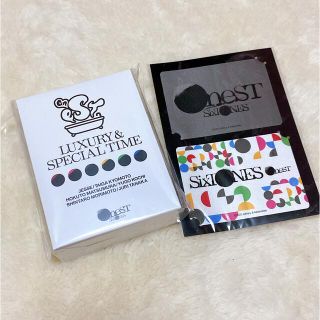 SixTONES ステッカー 入浴剤(アイドルグッズ)