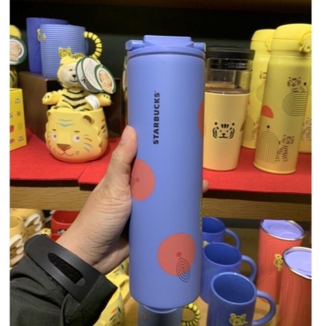 台湾 スターバックス 21虎トラ ブルーステンレスタンブラー - タンブラー 台湾 スターバックス 21虎トラ ブルーステンレスタンブラー - タンブラー