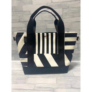 miniトートバッグ【モノトーン柄】(バッグ)