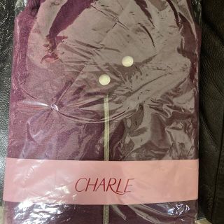 シャルレ - シャルレ サポートウォークブルゾン ワイン色 Lサイズの