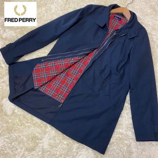 フレッドペリー(FRED PERRY)の3way フレッドペリー　ハリントンマックコートジャケット タータンチェック柄(ブルゾン)