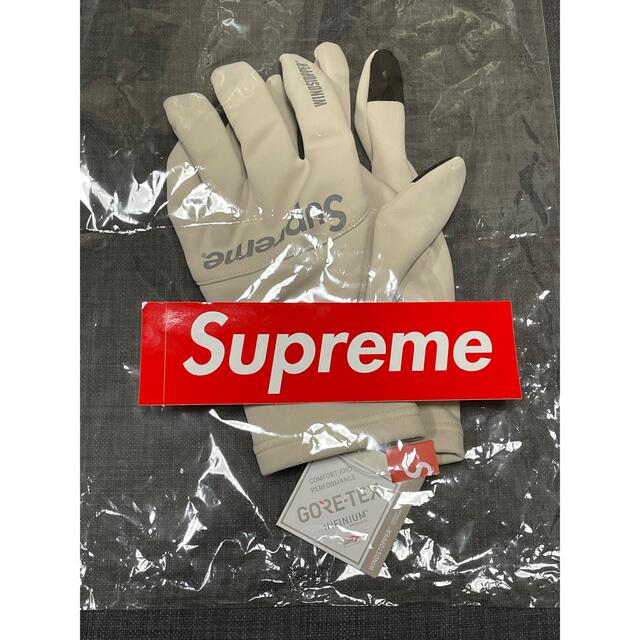 Supreme - M/L 白 Supreme GORE WINDSTOPPER Gloves 新品の通販 by ART