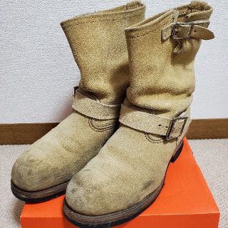 レッドウィング(REDWING)のPT99!レッドウィング スエードエンジニアブーツ8268サイズ:71/2D(ブーツ)