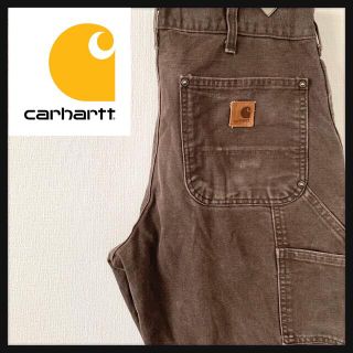 カーハート(carhartt)の【大人気】Carhartt カーハート ペインターパンツ ダック生地 ブラウン(ペインターパンツ)