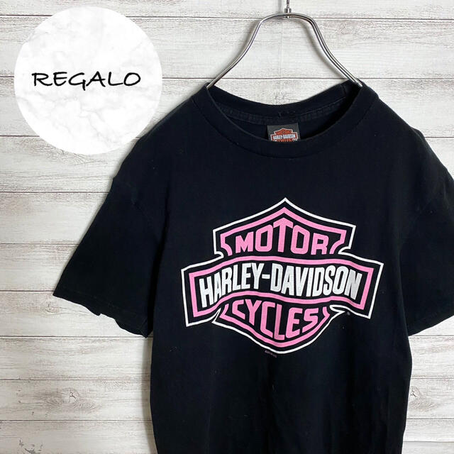 Harley Davidson - 【USA製】90sハーレーダビッドソン☆両面プリント