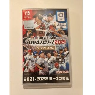 ニンテンドースイッチ(Nintendo Switch)のお値下げしました！【美品】Switchプロ野球スピリッツ2021　任天堂(家庭用ゲームソフト)