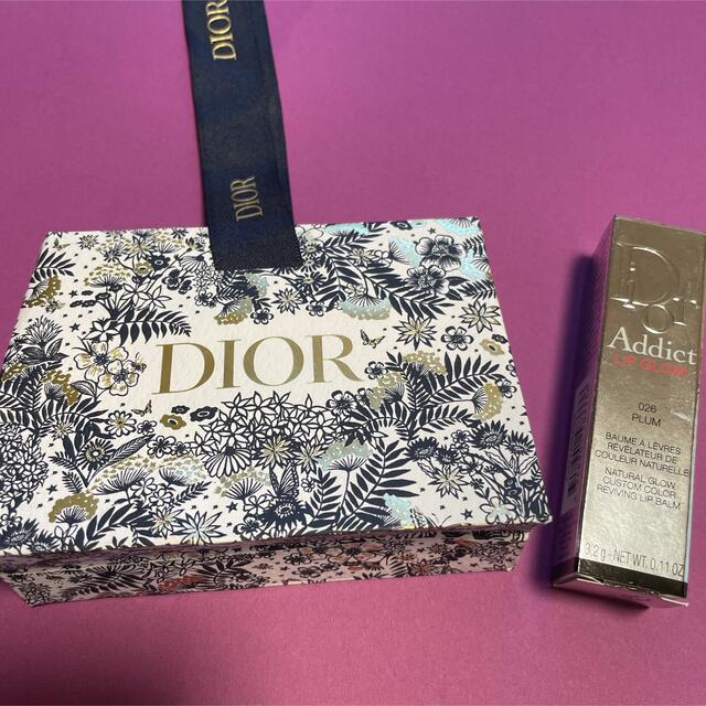 Dior(ディオール)の限定ショッパー付♡ディオール アディクトリップグロウ(数量限定色) 026プラム コスメ/美容のスキンケア/基礎化粧品(リップケア/リップクリーム)の商品写真