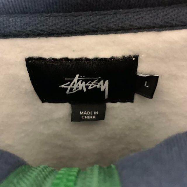 STUSSY - 【希少カラー】ステューシー☆ワンポイント刺繍 ハーフジップ ...