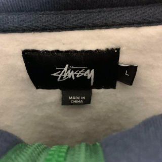 STUSSY - 【希少カラー】ステューシー☆ワンポイント刺繍 ハーフジップ