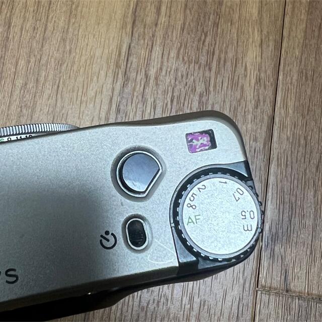 京セラ(キョウセラ)のcontax tvs フィルムカメラ データバック付き 未チェック ジャンク スマホ/家電/カメラのカメラ(フィルムカメラ)の商品写真