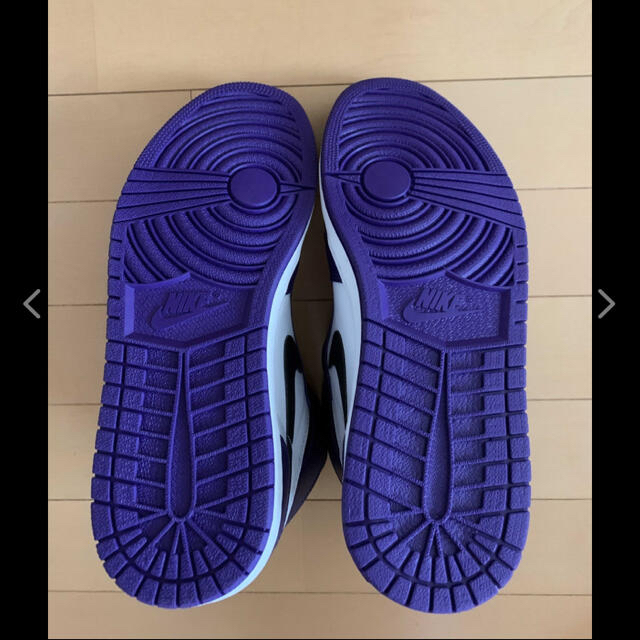 NIKE(ナイキ)のAIR JORDAN 1 RETRO HIGH OG COURT PURPLE メンズの靴/シューズ(スニーカー)の商品写真