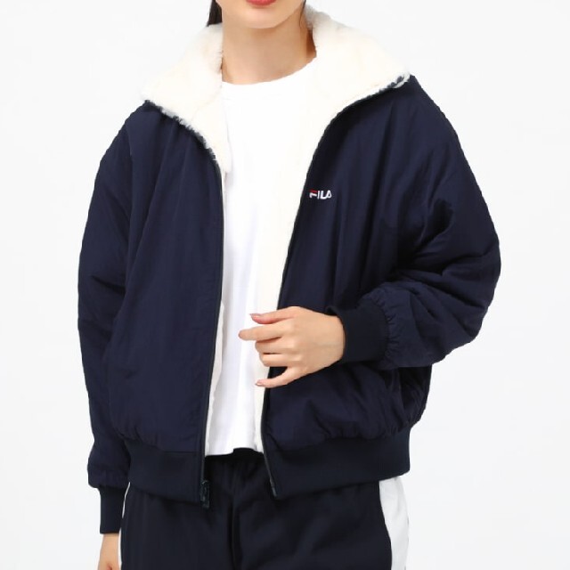 FILA リバーシブルボアジャケット