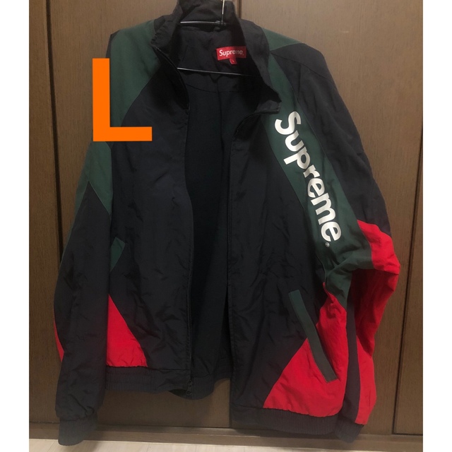 Supreme Paneled Track Jacket "Black" L