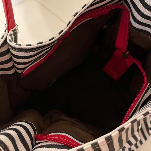 ANAP(アナップ)のANAP バッグ ストライプ マリン レディースのバッグ(ハンドバッグ)の商品写真