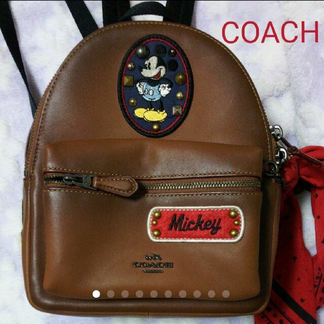 Coach Coach ディズニーコラボ ミニリュック の通販 By らくま S Shop コーチならラクマ