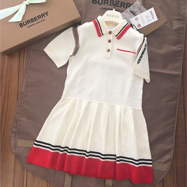 お取置き中】バーバリーチルドレン 新品ワンピース 6Y - キッズ服 お取置き中】バーバリーチルドレン 新品ワンピース 6Y - キッズ服