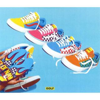 ヴァンズ(VANS)の新品 GOLF WANG × Vans OLD SKOOL supreme(スニーカー)