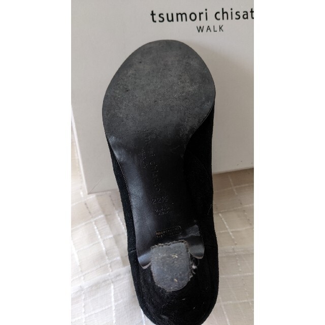 ＊ TSUMORI CHISATO ツモリチサト ブーツ スエード 黒 ＊ 8