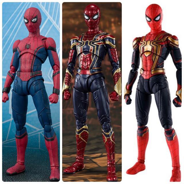 S.H.フィギュアーツ スパイダーマン 3体セット-