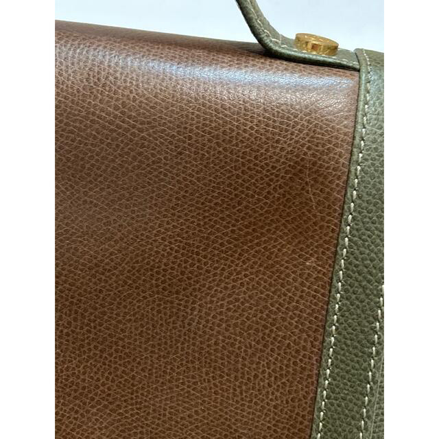 LOEWE - Loewe ヴィンテージ ショルダーバッグ バイカラー LOEWE - Loewe ヴィンテージ ショルダーバッグ バイカラー