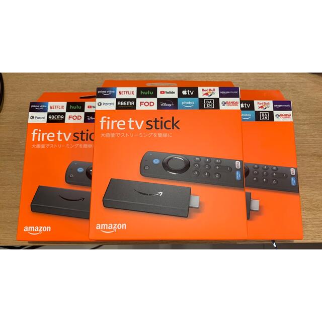 最新型 Fire TV Stick 3個セット