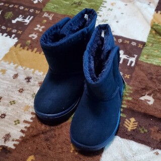 新品 ベビーブーツ 紺色 14cm(ブーツ)