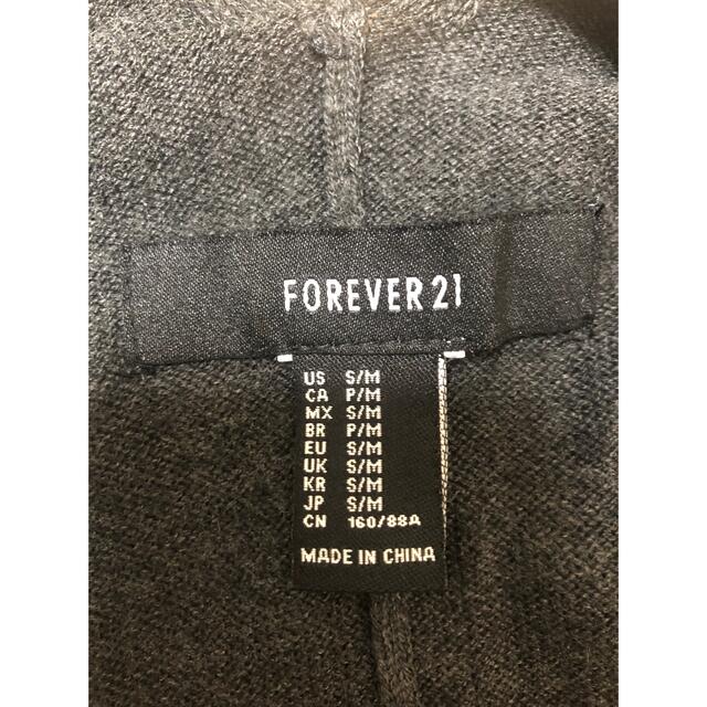 FOREVER 21(フォーエバートゥエンティーワン)のロングカーディガン　羽織 Forever 21 レディースのトップス(カーディガン)の商品写真