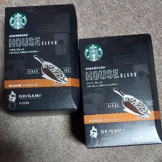 スターバックスコーヒー(Starbucks Coffee)の【新品】スターバックス STARBUCKS ハウスブレンド✖️2箱(コーヒー)