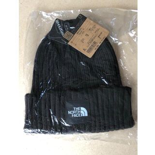 ザノースフェイス(THE NORTH FACE)のブラック ★ ニット帽 帽子 ★ ノースフェイス(ニット帽/ビーニー)