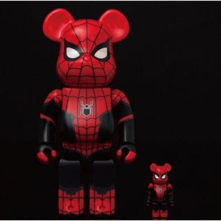 メディコムトイ(MEDICOM TOY)のBE@RBRICK SPIDER-MAN UPGRADED SUIT (アメコミ)