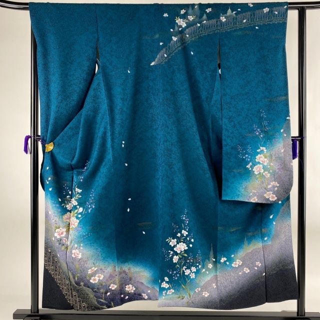 振袖 美品 名品 身丈154.5cm 裄丈63cm 正絹 【中古】 レディースの水着/浴衣(着物)の商品写真