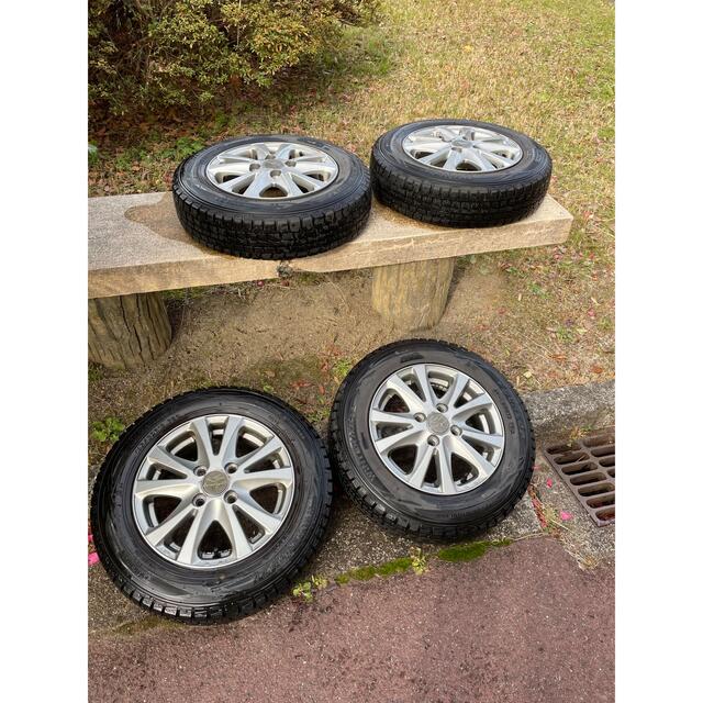 スタッドレスタイヤ ダンロップ　145/80R13