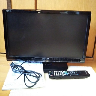 アクオス(AQUOS)の中古 シャープ アクオス LC-19K90 19V型 2014年製 テレビ(テレビ)