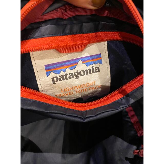 廃盤パタゴニアPatagonia 2wayバッグネイビーxワインレッド