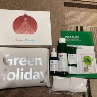 ネイチャーリパブリック(NATURE REPUBLIC)のNATURE REPUBLIC CICA グリーンダーマシカ　セット　おまけ付き(化粧水/ローション)