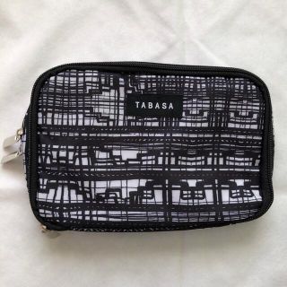 TABASA ポーチ。新品❗️収納ポケットたくさん‼️(ポーチ)