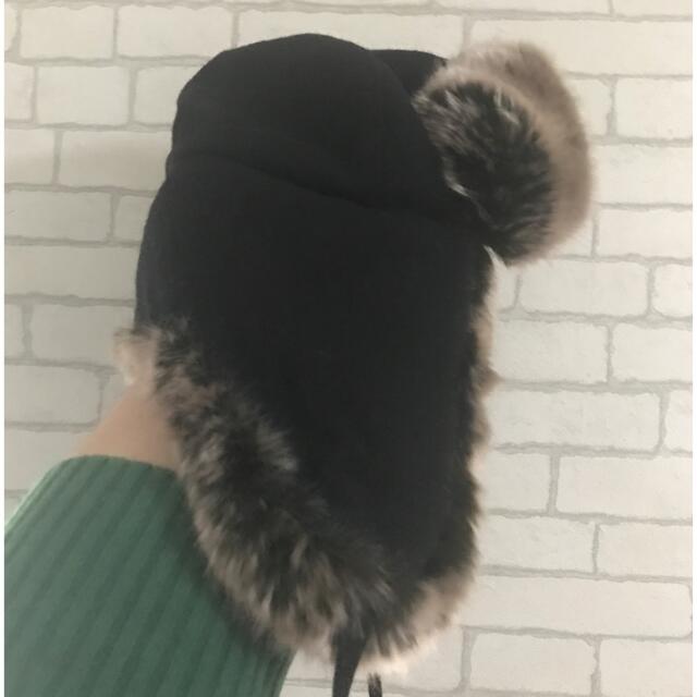 glamb(グラム)のglamb グラム Aviator fur cap フライトキャップ 帽子 メンズの帽子(その他)の商品写真