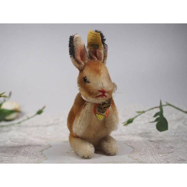 シュタイフ★Manni Rabbit&初期№タグ付&Possy Squirrel