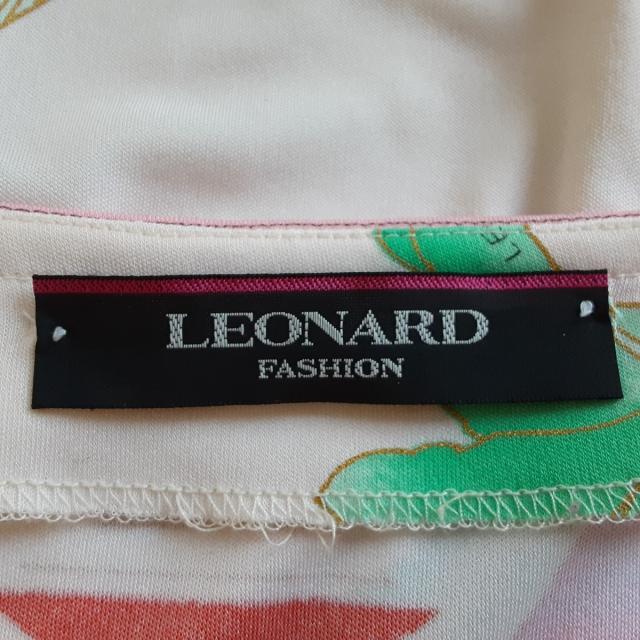 LEONARD - レオナール ワンピース サイズ3 L美品 -の通販 by LEONARD - レオナール ワンピース サイズ3 L美品 -の通販 by