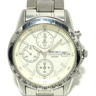 セイコー(SEIKO)のセイコー 腕時計 - 7T92-0DW0 メンズ 白(その他)