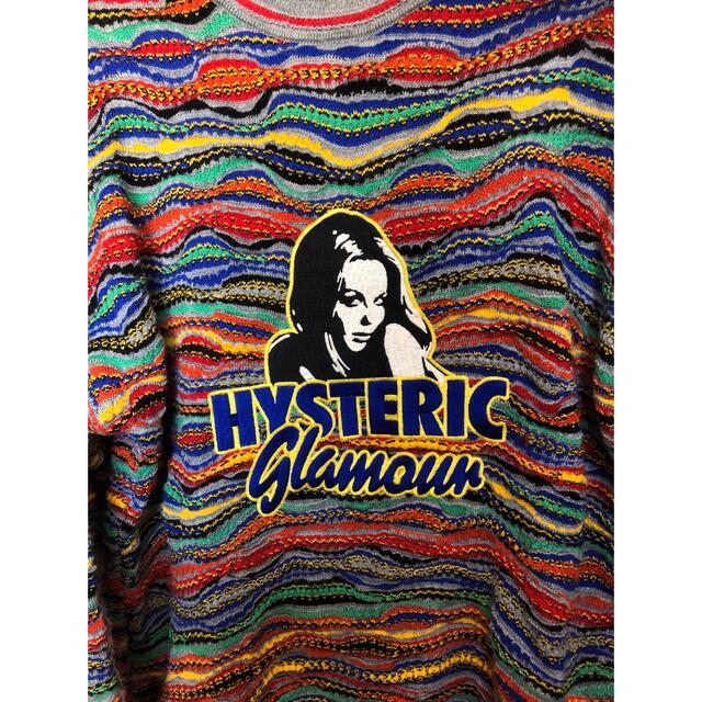 ★美品★HYSTERIC GLAMOUR ニット セーター マルチカラー