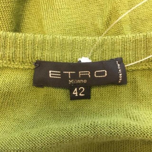 ETRO(エトロ) 半袖カットソー サイズ42 M - - カットソー(半袖/袖なし)